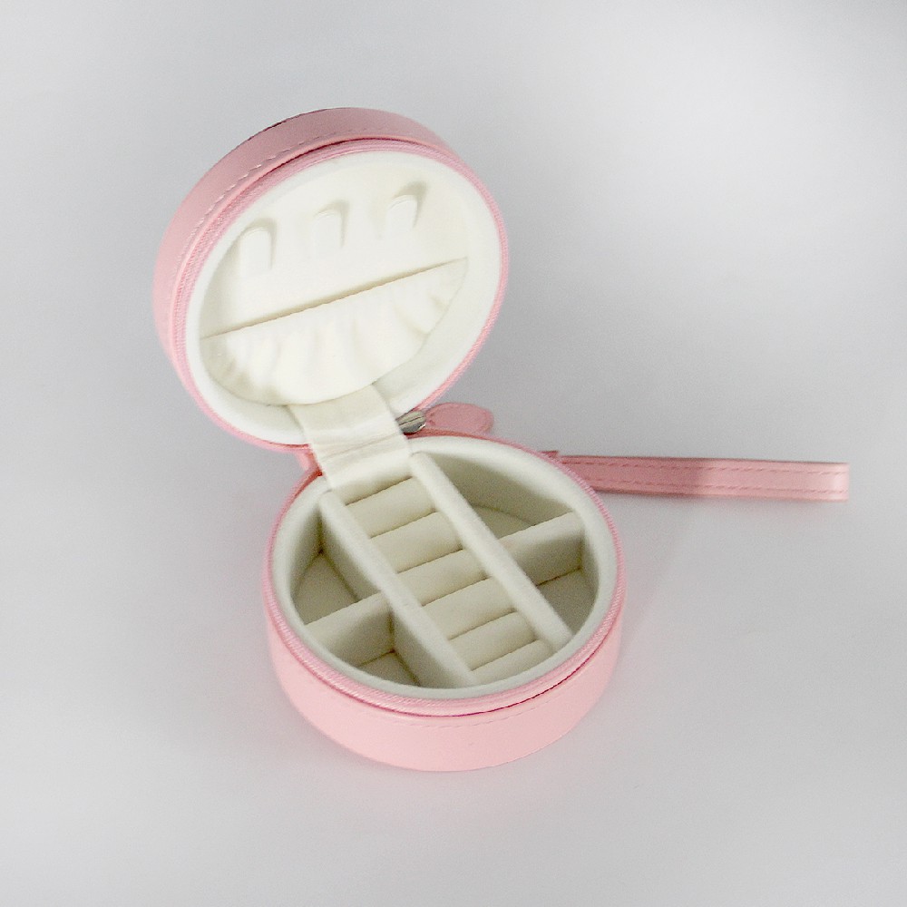 亚马逊热销轻奢防氧化耳钉耳饰项链便携式珠宝收纳盒