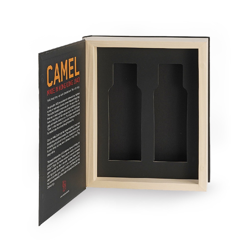 Hot selling two bottles of red wine and Baijiu packing box