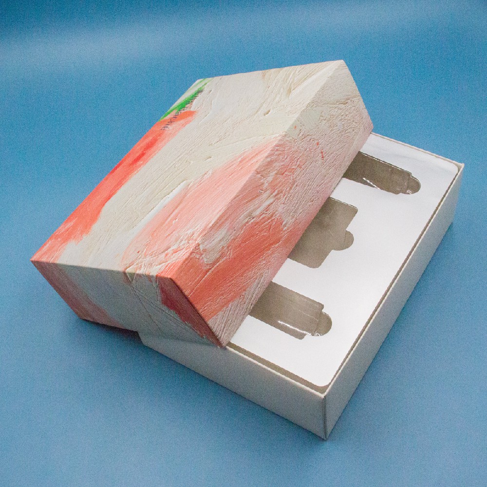 天地盖彩色化妆品包装盒