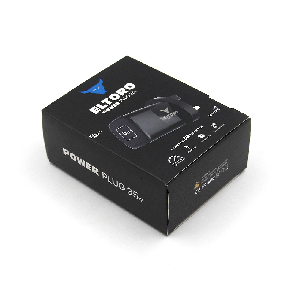 Digital product packaging box