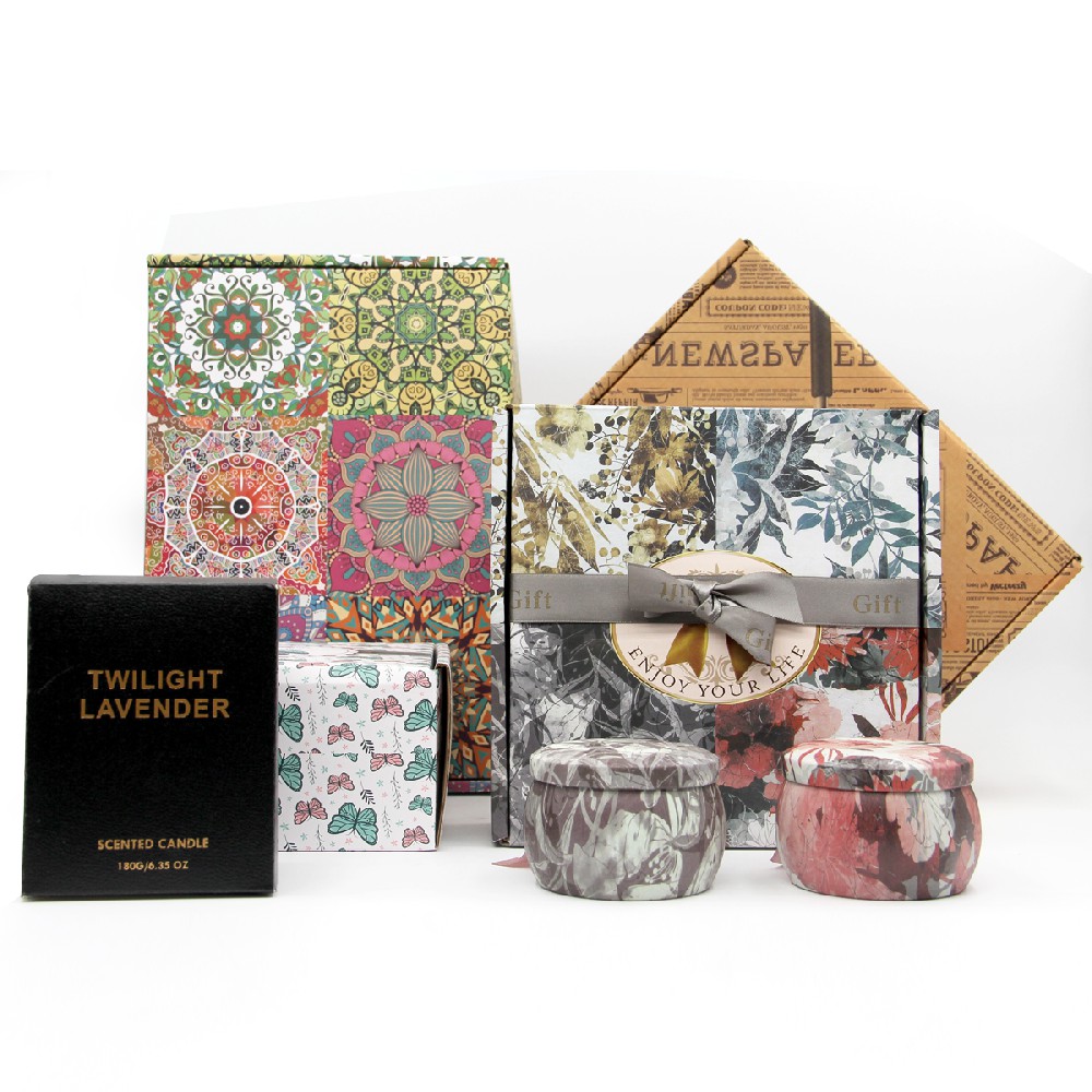 Scented candle airplane box