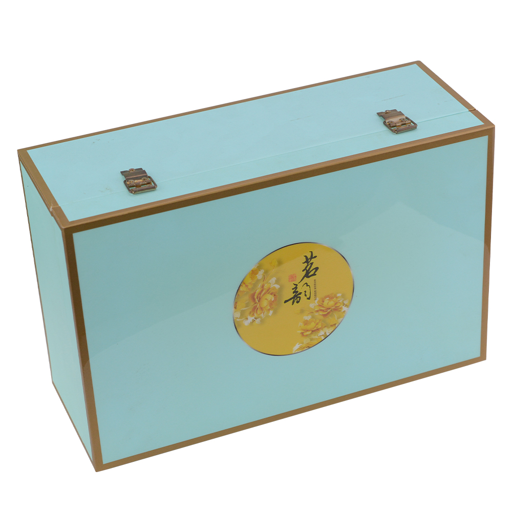 瓷器礼盒长绒毛书形礼盒