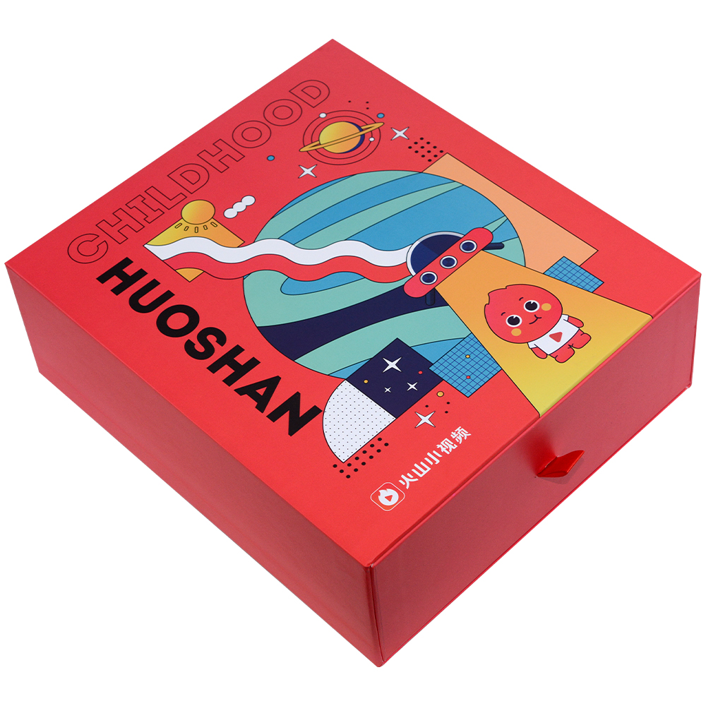 Top and bottom cover gift box